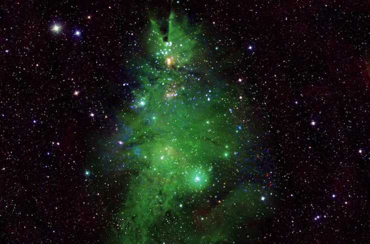 Hình ảnh cụm sao cụm sao NGC 2264. (Nguồn: Washington Post)