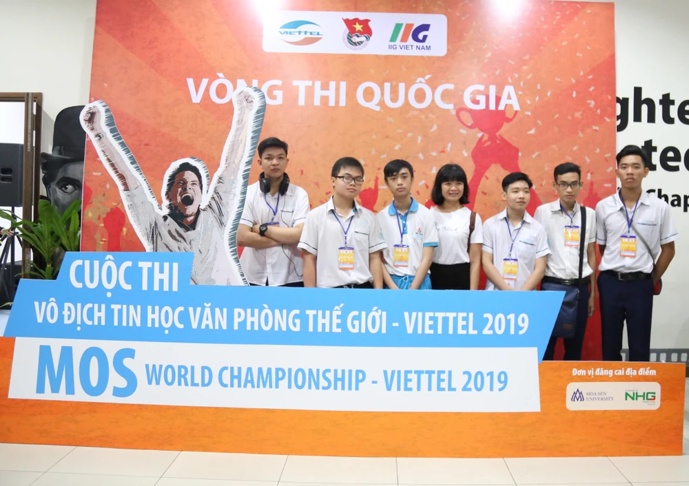 Cuộc thi Vô địch tin học văn phòng thế giới-Viettel 2019 đã chính thức được khai mạc sáng nay, ngày 24/3. (Ảnh: PV/Vietnam+)