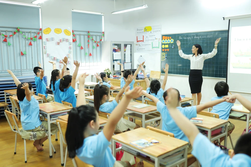 Tinh thần phản biện, sự độc lập, tự tin trước giáo viên đang là điểm yếu của giáo dục Việt Nam. (Ảnh: PV/Vietnam+)