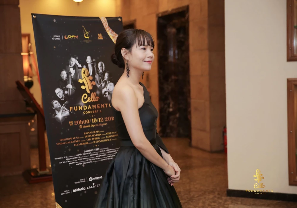 Nghệ sỹ cello Đinh Hoài Xuân sẽ chính thức trở thành đại diện Danh dự Âm nhạc Romania tại Việt Nam. (Ảnh: NVCC)