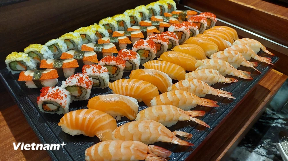 Công chúng Việt Nam sẽ được tìm hiểu về lịch sử ngàn năm của Sushi thông qua triển lãm. (Ảnh: Minh Thu/Vietnam+)