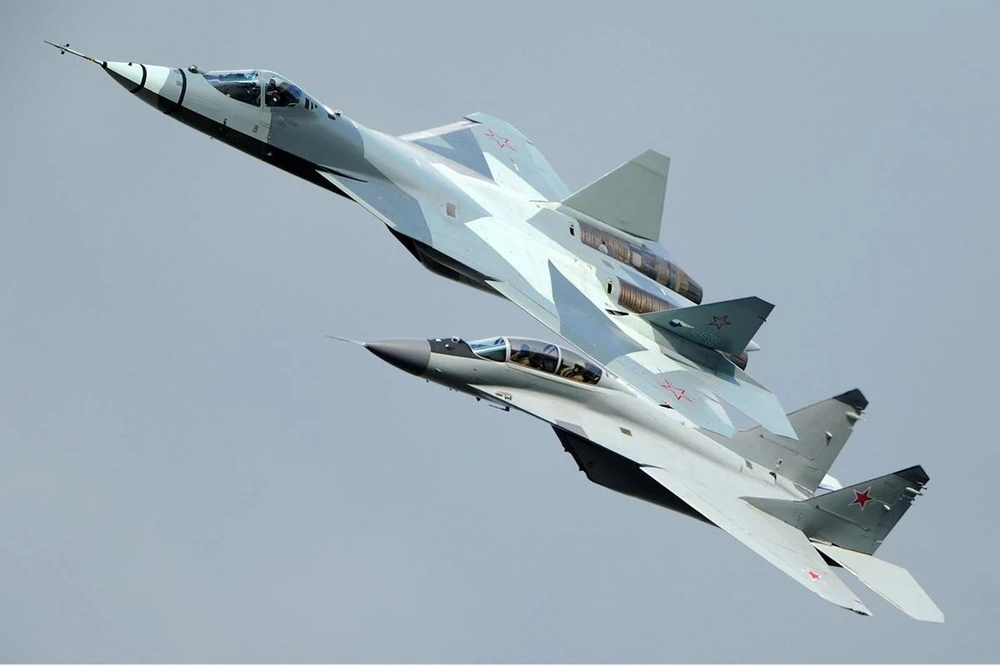 Máy bay Su-57 của Nga. (Nguồn: National Interest/TTXVN) 