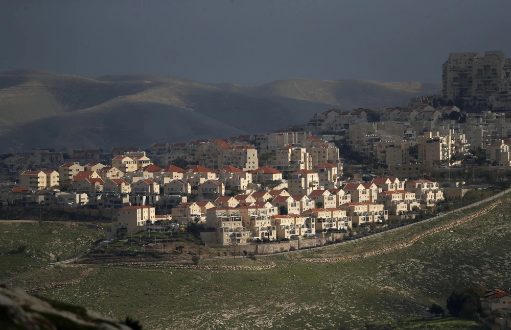 Khu định cư Maale Adumim của Israel ở Bờ Tây ngày 25/2/2020. (Nguồn: AFP/TTXVN)