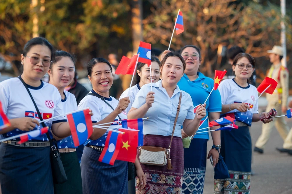 Chủ tịch Ủy ban Đối ngoại, Hợp tác quốc tế, Truyền thông và Thông tin (Ủy ban 5) của Quốc hội Campuchia, ông Suos Yara, cho rằng một Tam giác CLV phát triển thể hiện quan hệ hợp tác tốt đẹp giữa ba nước láng giềng, phù hợp với tầm nhìn của lãnh đạo ba Đảng, ba Chính phủ và ba Quốc hội. (Ảnh: TTXVN phát)