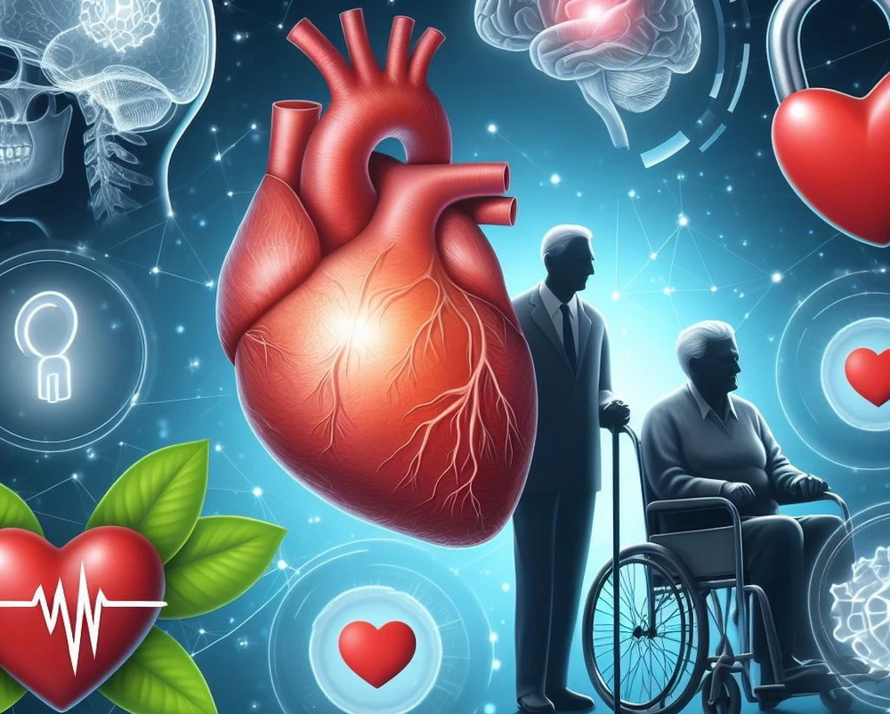 Chuyên gia cho rằng những gì tốt cho trái tim cũng tốt cho bộ não. (Nguồn: Ảnh do AI tạo ra từ Bing Image Creator)