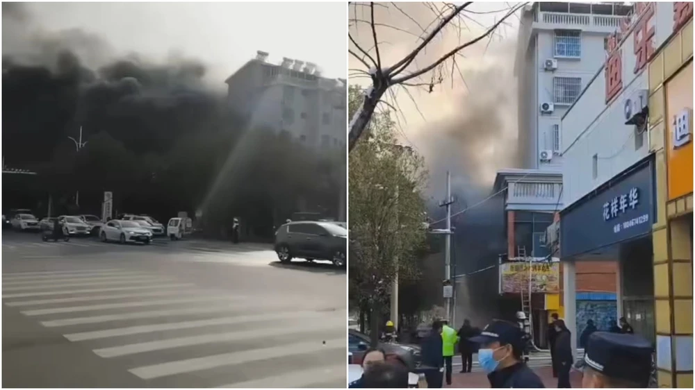 Vụ hỏa hoạn tại miền Đông Trung Quốc: Đã có 39 người thiệt mạng- Ảnh 1.