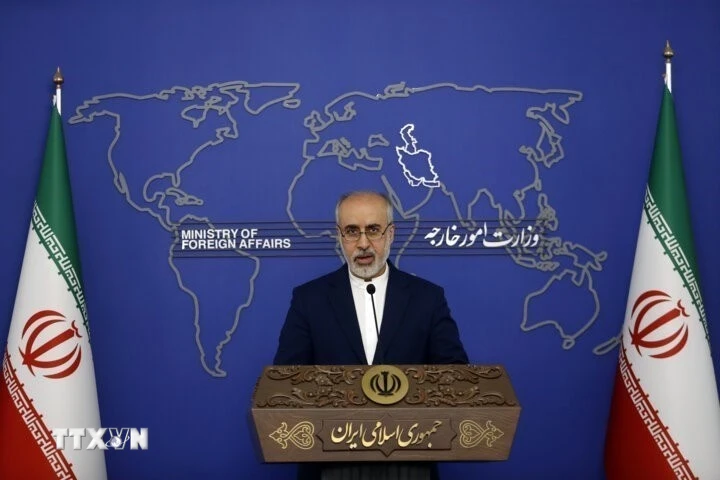 Người phát ngôn Bộ Ngoại giao Iran Nasser Kanaani. (Ảnh: IRNA/TTXVN)