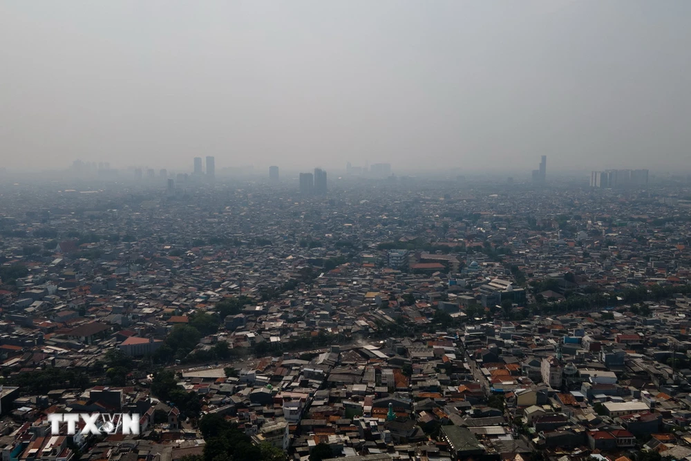 Quang cảnh Jakarta, Indonesia. (Ảnh: AFP/TTXVN)