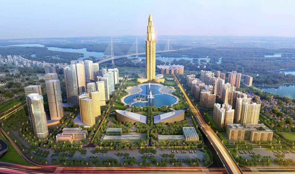 Hà Nội ủng hộ chủ trương nghiên cứu thiết kế Tháp tài chính 108 tầng- Ảnh 1.
