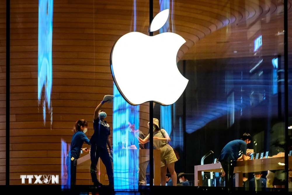 Một cửa hàng của Apple tại Bangkok, Thái Lan. (Ảnh: AFP/TTXVN)