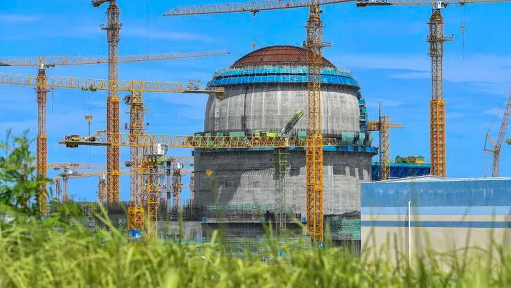 Năm 2023, Trung Quốc đã phê duyệt 5 dự án điện hạt nhân mới và khởi công xây dựng 5 tổ máy điện hạt nhân mới. (Nguồn: Getty Images)
