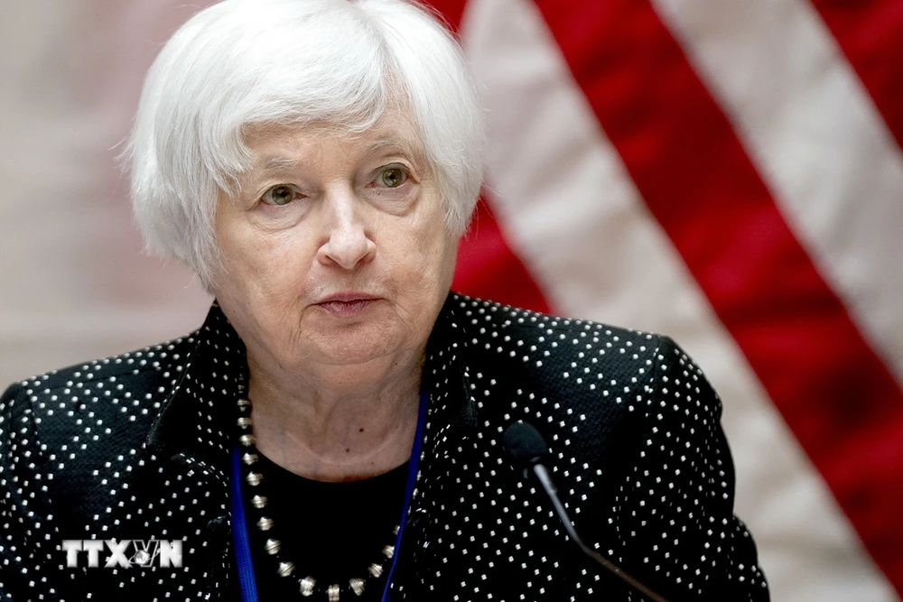 Bộ trưởng Tài chính Mỹ Janet Yellen. (Nguồn: AFP/TTXVN)