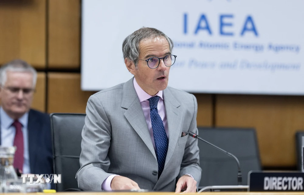Tổng Giám đốc IAEA Rafael Grossi. (Ảnh: AFP/TTXVN)