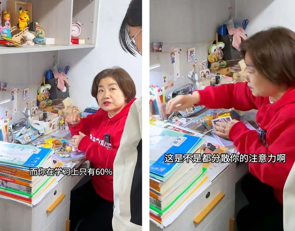 Bà Zhao Juying trong một clip của mình. (Nguồn: Weibo)