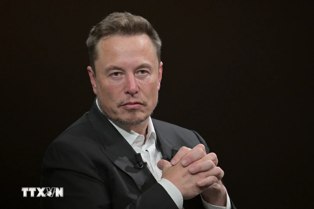 Tỷ phú Elon Musk. (Ảnh: AFP/TTXVN)