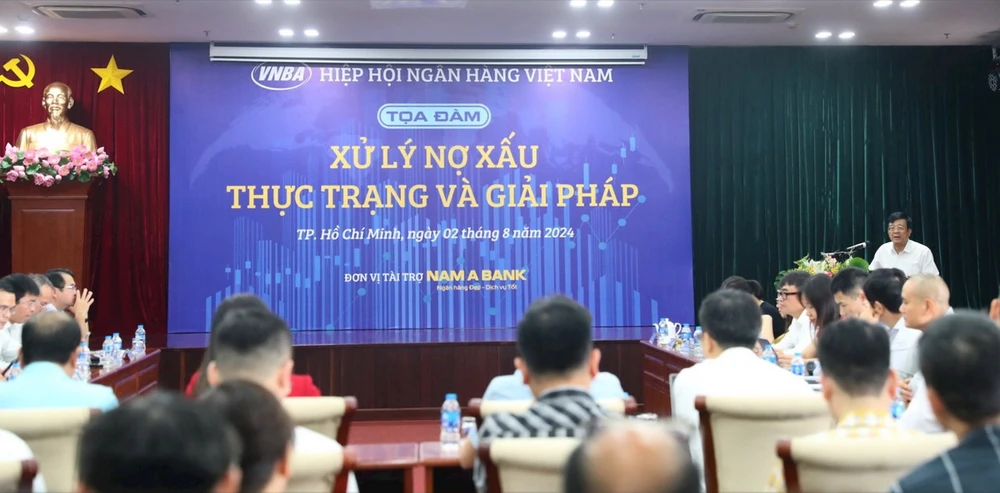 Quang cảnh tọa đàm. (Nguồn: Tạp chí Thị trường Tài chính Tiền tệ)