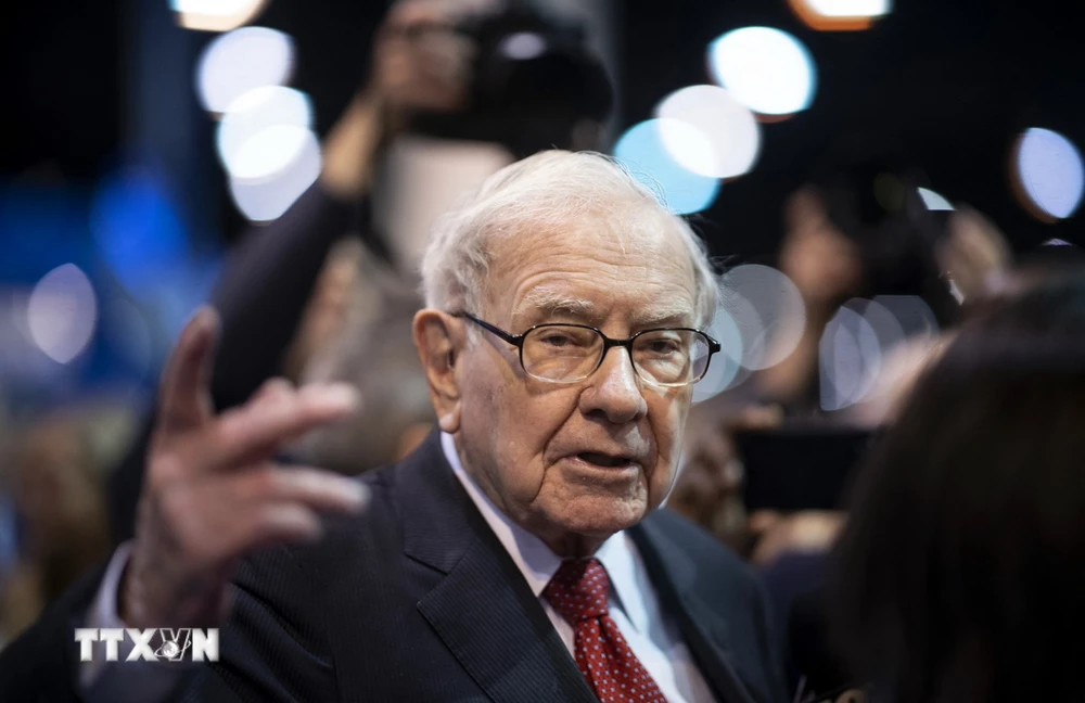 Tỷ phú Warren Buffett. (Ảnh: AFP/TTXVN)