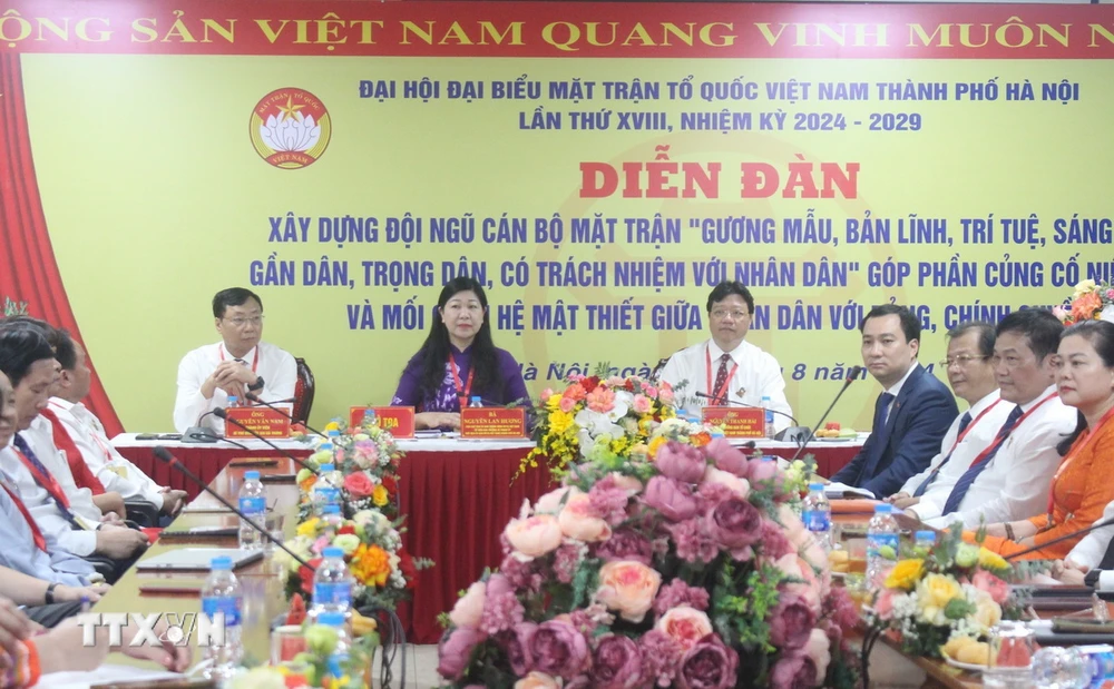 Quang cảnh diễn đàn. (Ảnh: Nguyễn Thắng/TTXVN)