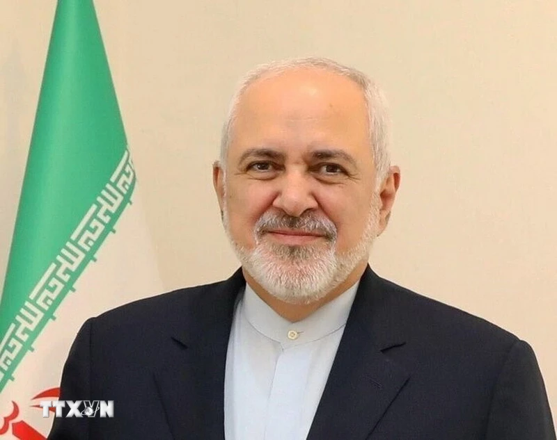 Ông Javad Zarif lúc là Ngoại trưởng Iran. (Ảnh: IRNA/TTXVN)