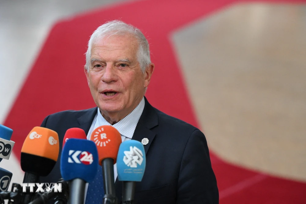 Đại diện cấp cao của EU về chính sách an ninh và đối ngoại Josep Borrell. (Ảnh: AFP/TTXVN)