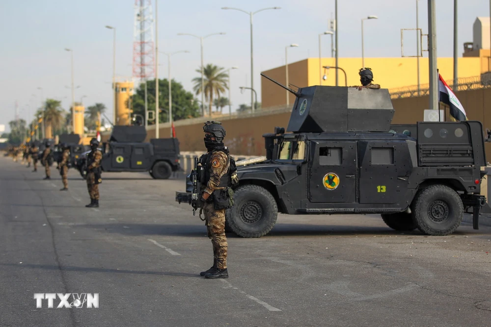 Lực lượng chống khủng bố Iraq. (Ảnh: AFP/TTXVN)