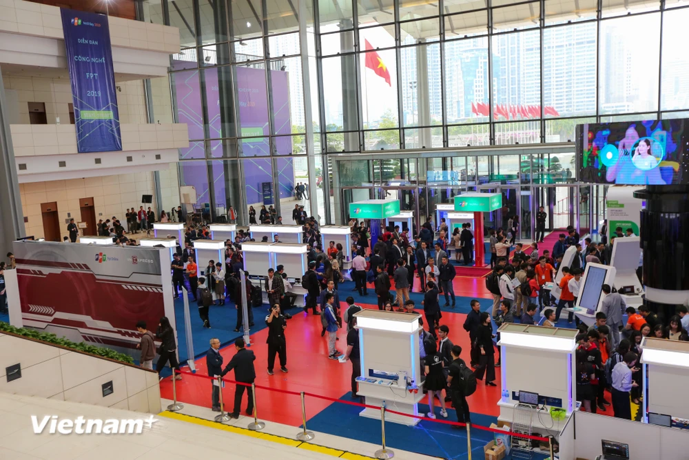 FPT Techday 2019 quy tụ hơn 3.000 khách tham dự (Ảnh: Minh Sơn/Vietnam+)