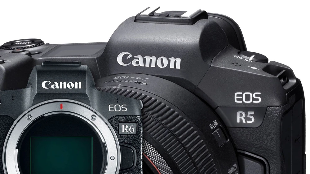 Hai mẫu máy EOS R5 và R6 đã chính thức được ra mắt. (Ảnh: Canon)