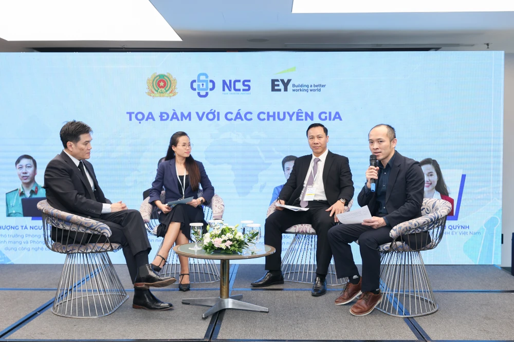 Các chuyên gia đã chia sẻ những khó khăn và giải pháp để giúp các doanh nghiệp, tổ chức tại Việt Nam thực thi hiệu quả Nghị định 13. (Ảnh: Minh Sơn/Vietnam+)