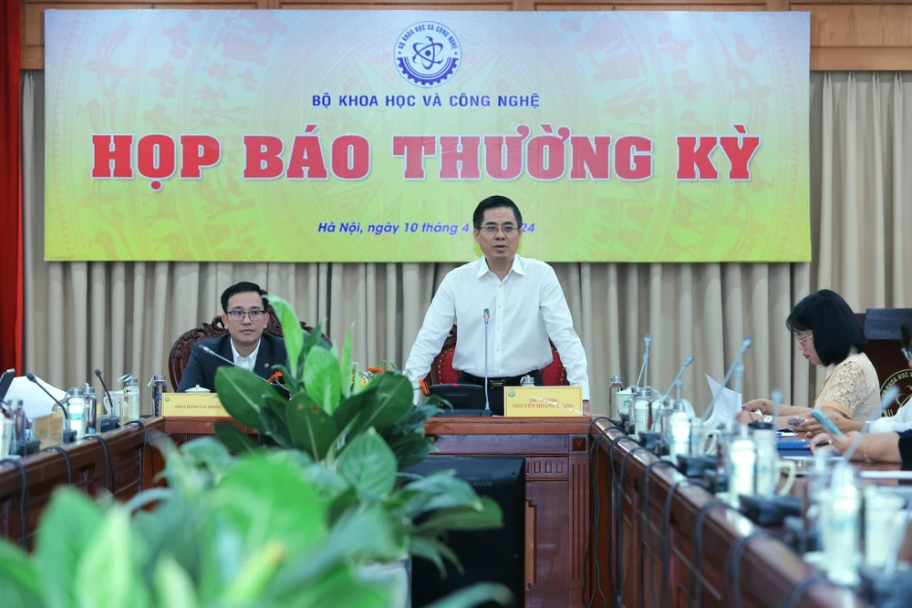 (Ảnh: Bộ Khoa học và Công nghệ)