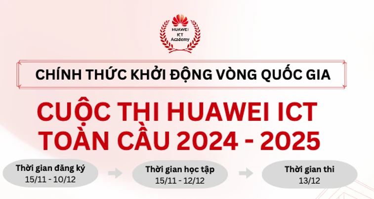 Huawei ICT Competition mở rộng lộ trình đào tạo trong mùa thứ 3 tại Việt Nam.