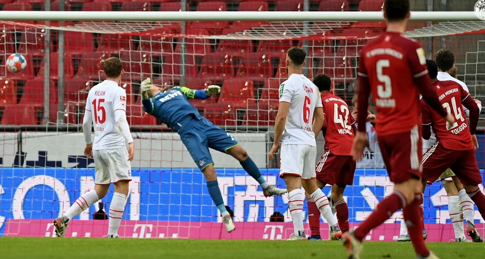 FC Bayern đã thắng FC Koln 0-4 trong chuyến làm khách tại sân RheinEnergie tại vòng đấu thứ 19 Bundesliga. (Nguồn: Fcb.com)