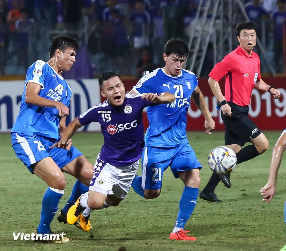 Quang Hải bị hao tổn thể lực sau 7 vòng đầu tiên của V-League 2020. (Ảnh: Nguyên An/Vietnam+) 