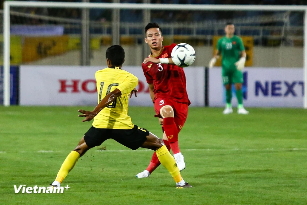 Đội tuyển Việt Nam đang chiếm lợi thế lớn ở vòng loại World Cup 2022. (Ảnh: Hiển Nguyễn/Vietnam+) 
