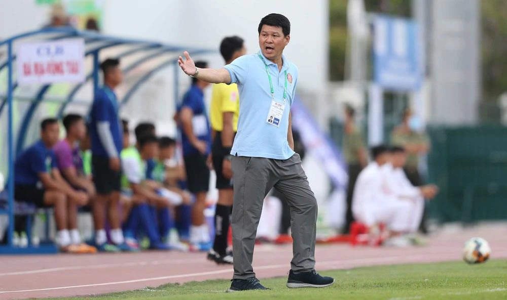 Chủ tịch kiêm huấn luyện viên trưởng Sài Gòn FC, ông Vũ Tiến Thành. (Ảnh: VFF) 