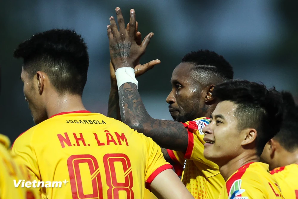 Câu lạc bộ Thanh Hóa không muốn rút khỏi V-League 2020 như công văn gửi VFF chiều 5/8. (Ảnh: Phúc Tá/Vietnam+) 