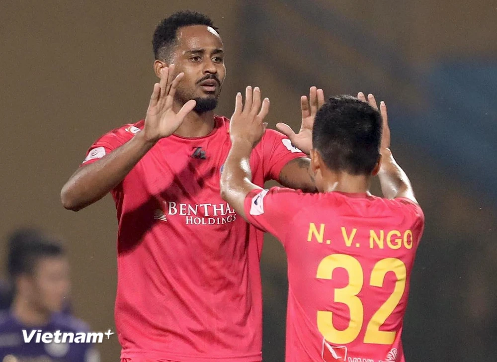 Sài Gòn FC chia tay 16 cầu thủ ngay sau khi V-League 2020 hạ màn. (Ảnh: Hiển Nguyễn/Vietnam+) 