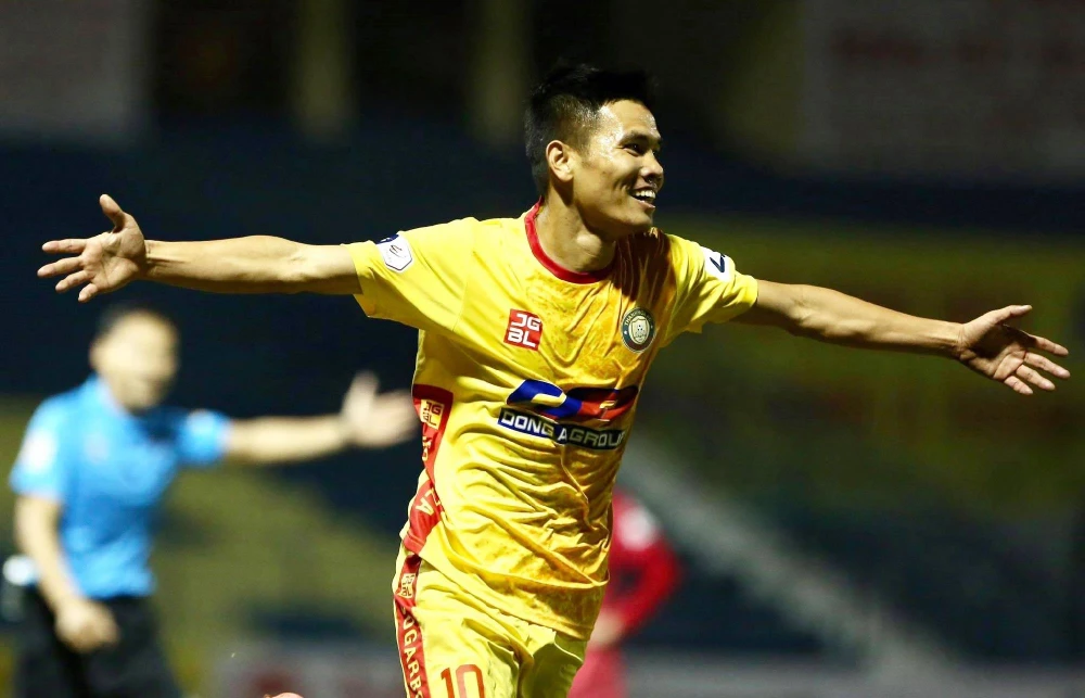 Thanh Hóa thắng cách biệt 3-0 Nam Định trên sân nhà. (Ảnh: Trung Thu-Sport5)