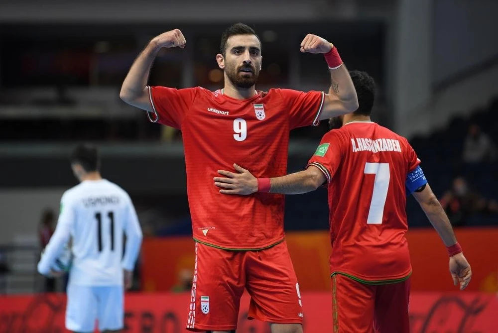 Iran là đội bóng châu Á duy nhất góp mặt ở vòng tứ kết FIFA Futsal World Cup 2021. (Ảnh: Getty Images) 