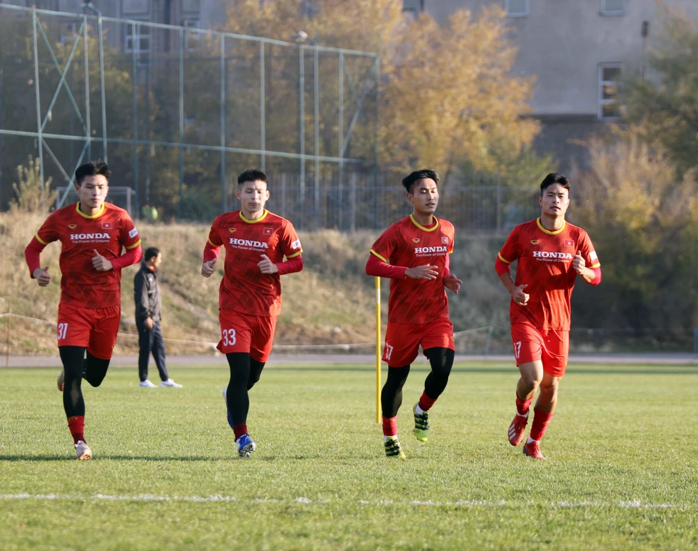 Đội tuyển U23 Việt Nam cần chơi ấn tượng trước U23 Đài Bắc Trung Hoa. (Ảnh: VFF) 