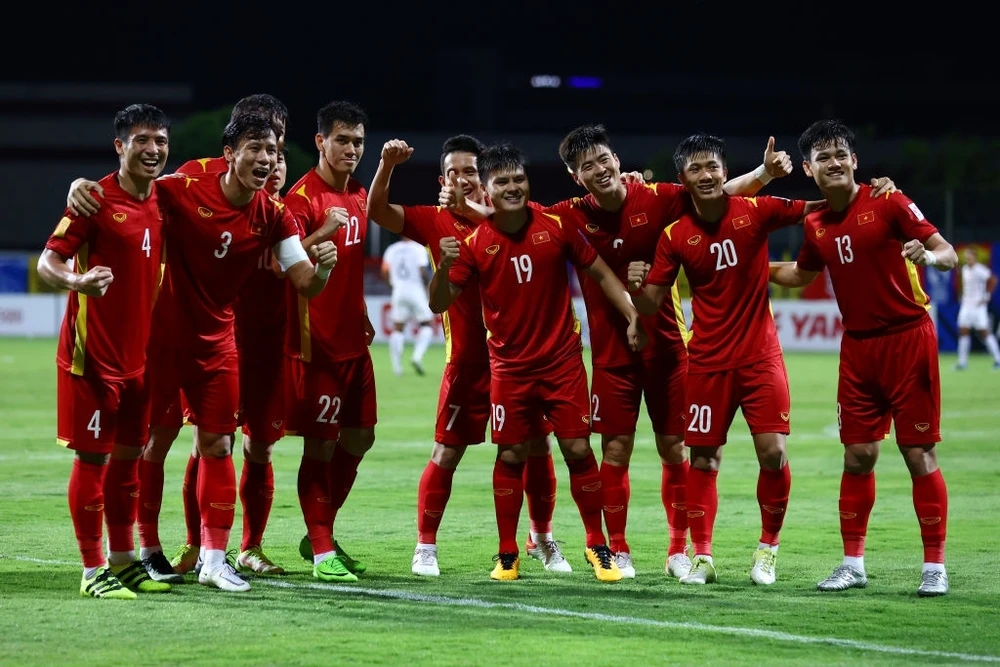 Đội tuyển Việt Nam đặt mục tiêu vô địch AFF Cup 2022. (Ảnh: Getty Images) 