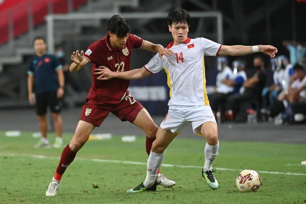 Đội tuyển Việt Nam chưa thể ghi bàn vào lưới Thái Lan từ năm 2012 tới nay. (Ảnh: Getty Images)