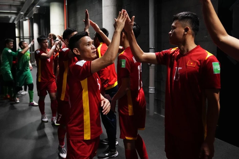 Đội tuyển futsal Việt Nam hai lần dự FIFA Futsal World Cup và đều bảo về được thành tích tốt. (Ảnh: Getty Images) 