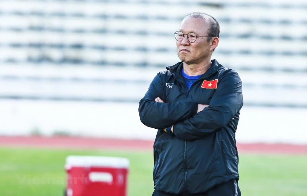 Huấn luyện viên Park Hang-seo đang muốn thay đổi mạnh mẽ đội tuyển Việt Nam. (Ảnh: PV/Vietnam+)