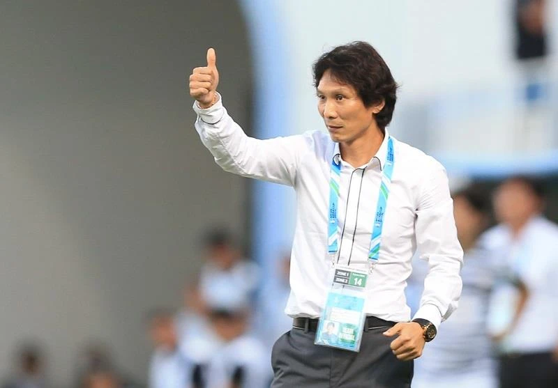 Huấn luyện viên Gong Oh-kyun bước đầu thành công tại U23 Việt Nam. (Ảnh: Lâm Thỏa) 