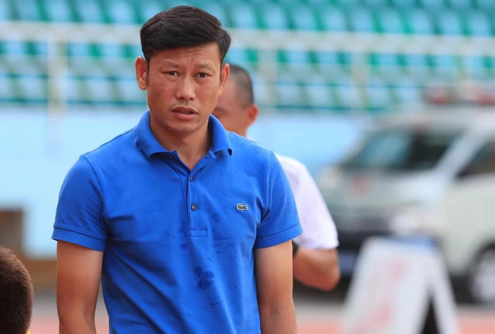 Huấn luyện viên Thạch Bảo Khanh quyết định chia tay câu lạc bộ Công an Nhân dân vào sáng ngày 16/11. (Ảnh: VPF) 