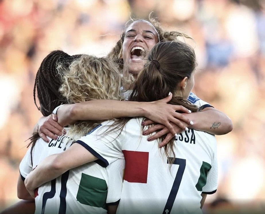 Đội tuyển nữ Bồ Đào Nha chính thức giành vé dự World Cup nữ 2023. (Ảnh: LĐBĐ Bồ Đào Nha)