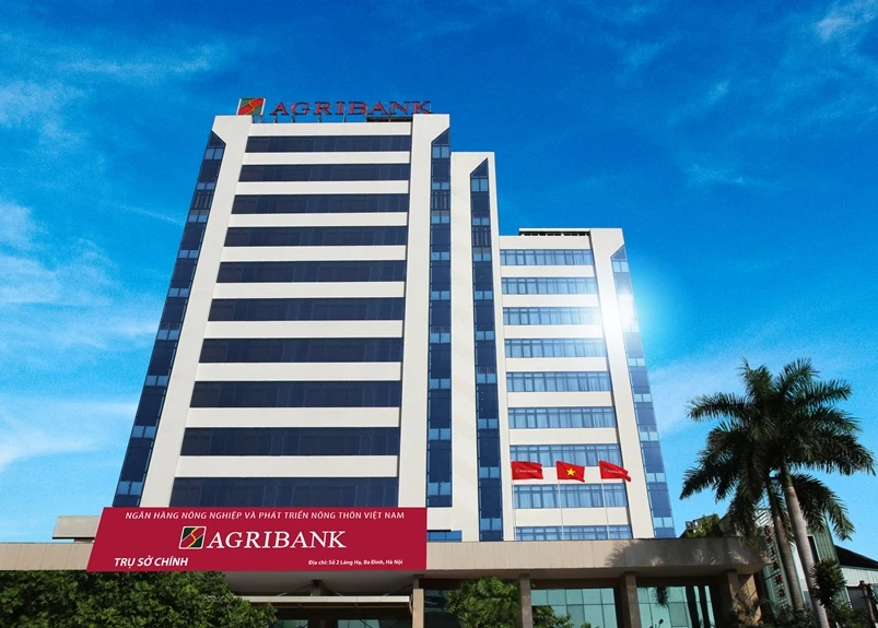 Agribank 7 năm liên tiếp nằm trong tốp 10 doanh nghiệp lớn nhất Việt Nam. (Ảnh: Vietnam+)