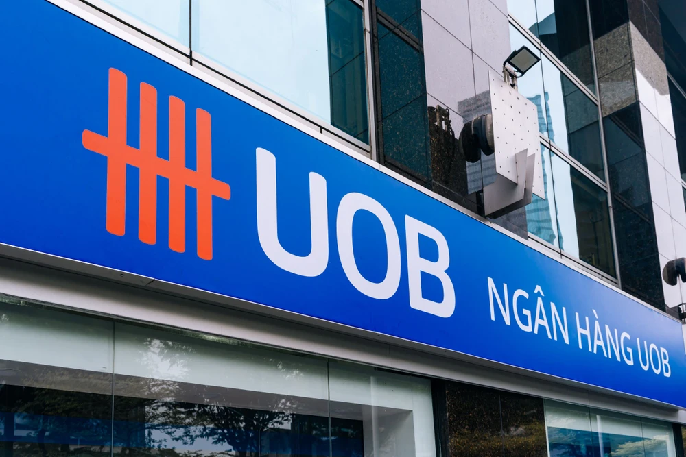 UOB tăng vốn điều lệ lên 8.000 tỷ đồng cam kết đầu tư dài hạn tại Việt Nam. (Ảnh: PV/Vietnam+)