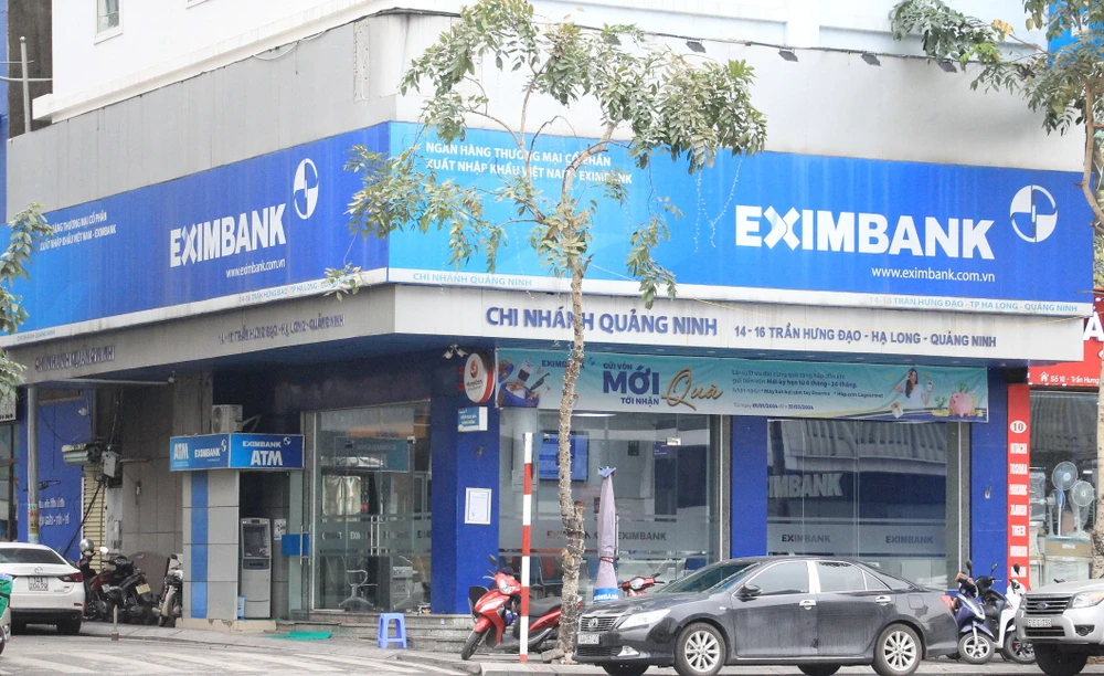 Chi nhánh Eximbank tại Quảng Ninh. (Ảnh: Vietnam+)