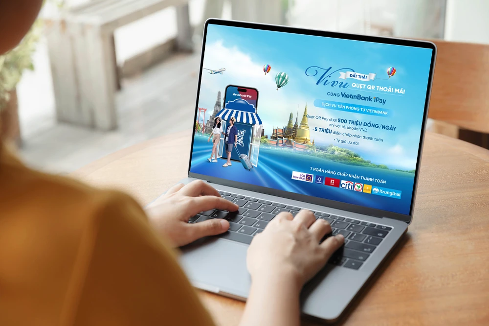 VietinBank triển khai thanh toán xuyên biên giới cho khách hàng du lịch Thái Lan. (Ảnh: Vietnam+)